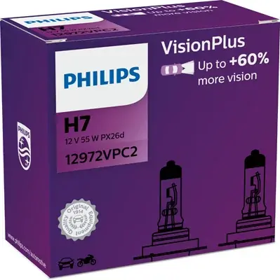 Żarówka, reflektor dalekosiężny PHILIPS 12972VPC2 Nowy