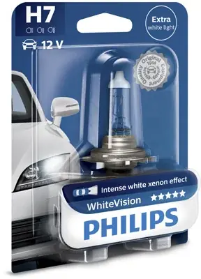 Żarówka, reflektor dalekosiężny PHILIPS 12972WHVB1 Nowy