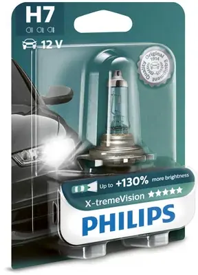 Nowość Żarówka, reflektor dalekosiężny PHILIPS 12972XV+B1