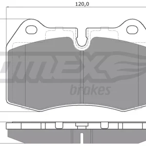 Kup teraz Zestaw klocków hamulcowych, hamulce tarczowe TOMEX BRAKES TX 13-24