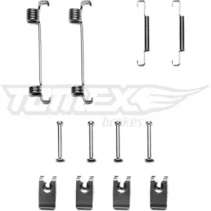 Bezpieczne zakupy Zestaw akcesoriów, szczęki hamulcowe TOMEX BRAKES TX 40-79
