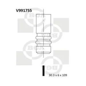Bestseller Zawór dolotowy BGA V991755