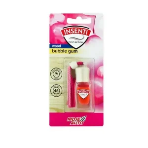 Nowy Zapach INSENTI WOOD AMTRA 15-157 MOJE AUTO - BUBBLE GUM 8ML BLISTER