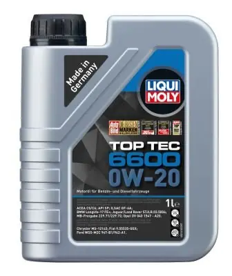 OLEJ 0W-20 TOP TEC 6600 1L Łatwy zwrot