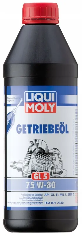 Ograniczona ilość OLEJ PRZEKŁADNIOWY (GL5) 1L LIQUI MOLY 20463 75W801