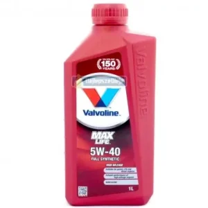 Hit cenowy OLEJ 5W-40 MAXLIFE SYNTHETIC SAE 1 L VALVOLINE 872363 18040