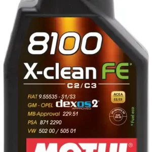 OLEJ 5W-30 8100 X-CLEAN FE C3 C2 MOTUL 1L Popularny