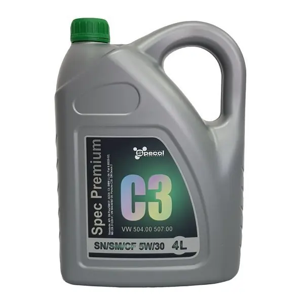 OLEJ 5W30 SPECOL PREMIUM C3 SN/SM/CF VW 507 504 4L Taniej