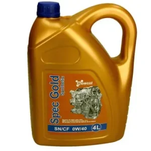 OLEJ SPECOL 0W-40 SPEC GOLD SN/CF A3/B4 4L Premium