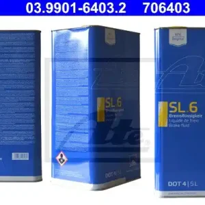 Zamów teraz PŁYN HAMULC. DOT4 5L (SL6) ATE 03 9901 6403 2 DOT45LESP