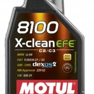 Zniżka OLEJ MOTUL 5W-30 8100 X-CLEAN EFE 1L