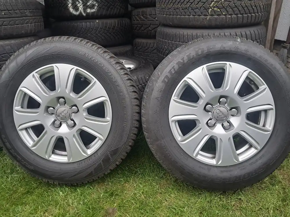 Oferta czasowa 4 szt. Koła Alu Felgi 16" Audi Q3 Opony Zimowe 215/65/16